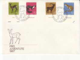 SBK J220 - J223 FDC mit Tabs