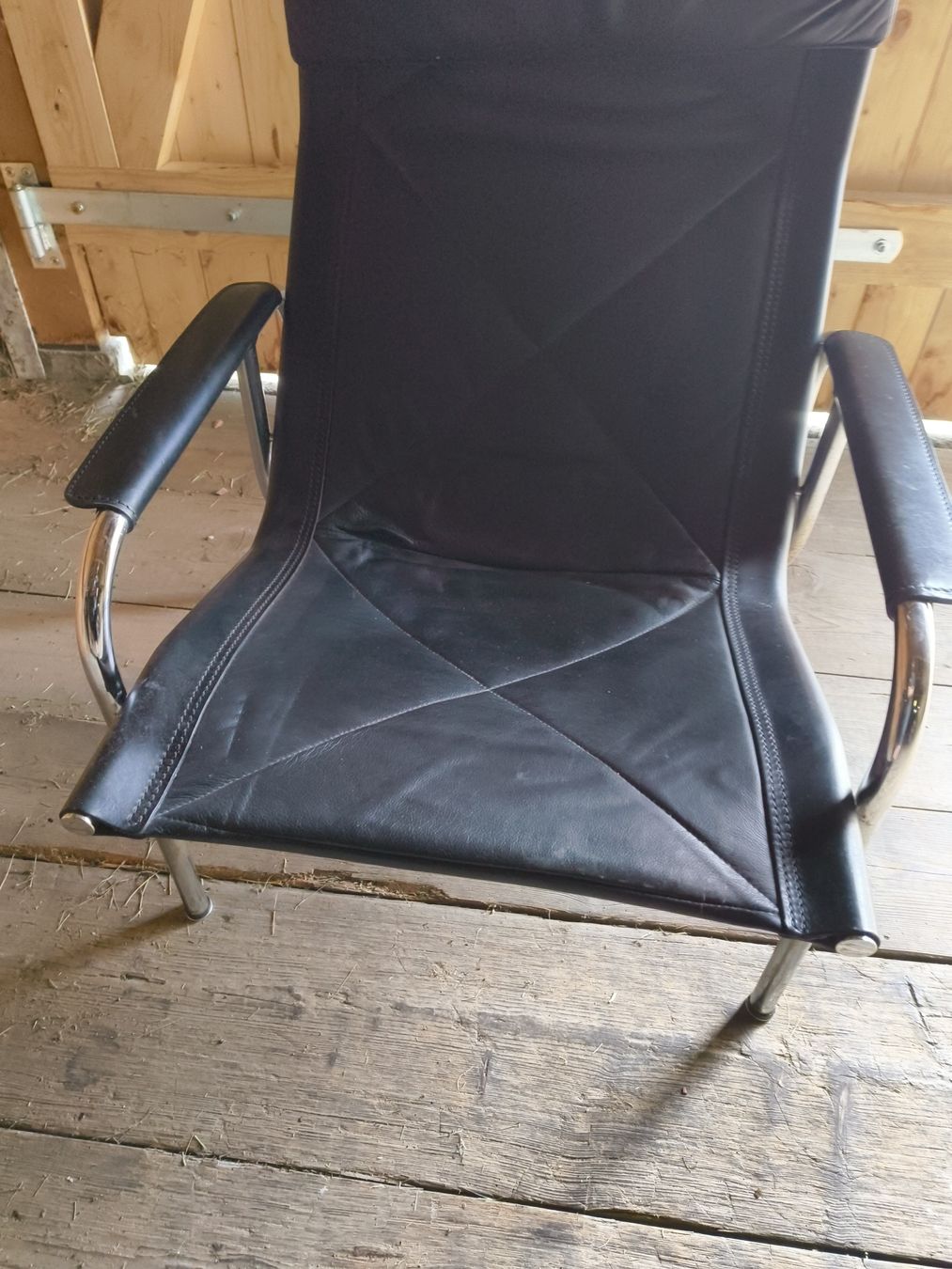 Eichenberger Sessel: Eichenberger Strässle Hochlehner Sessel Leder Schwarz – Gebraucht aus stettlen von VintageBern_ch 4