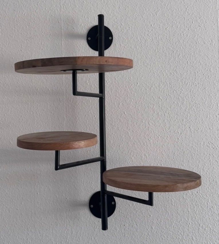 Maisons du monde Scaffali: Regal mit 3 Böden - Mangoholz Metall – Usato da Zürich venduto da hub_b7rd