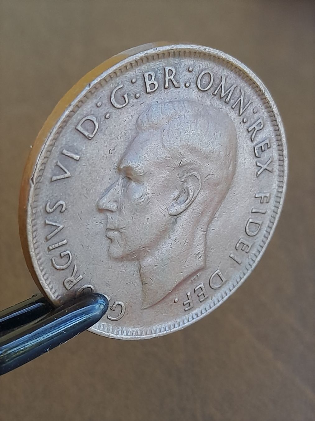 Alle Münzen: 1 Penny 1951 ( Bronze) – Gebraucht aus Basel von Basel_20 6