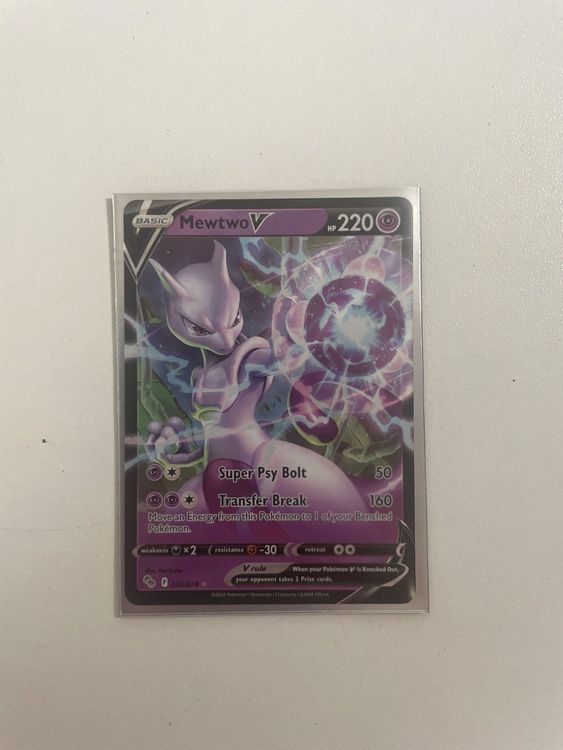 CARTE POKÉMON MEWTWO V Alternative 072/078 Pokémon Go FR NEUF EUR 70,00 - FR