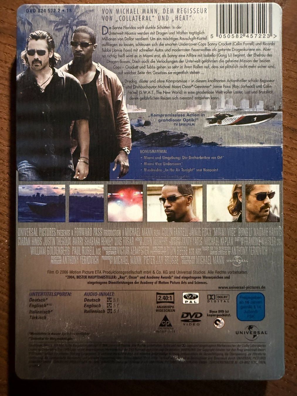 Tutti i DVDs: Miami Vice - Seelbook – Usato da Zürich venduto da FilmFreunde 1