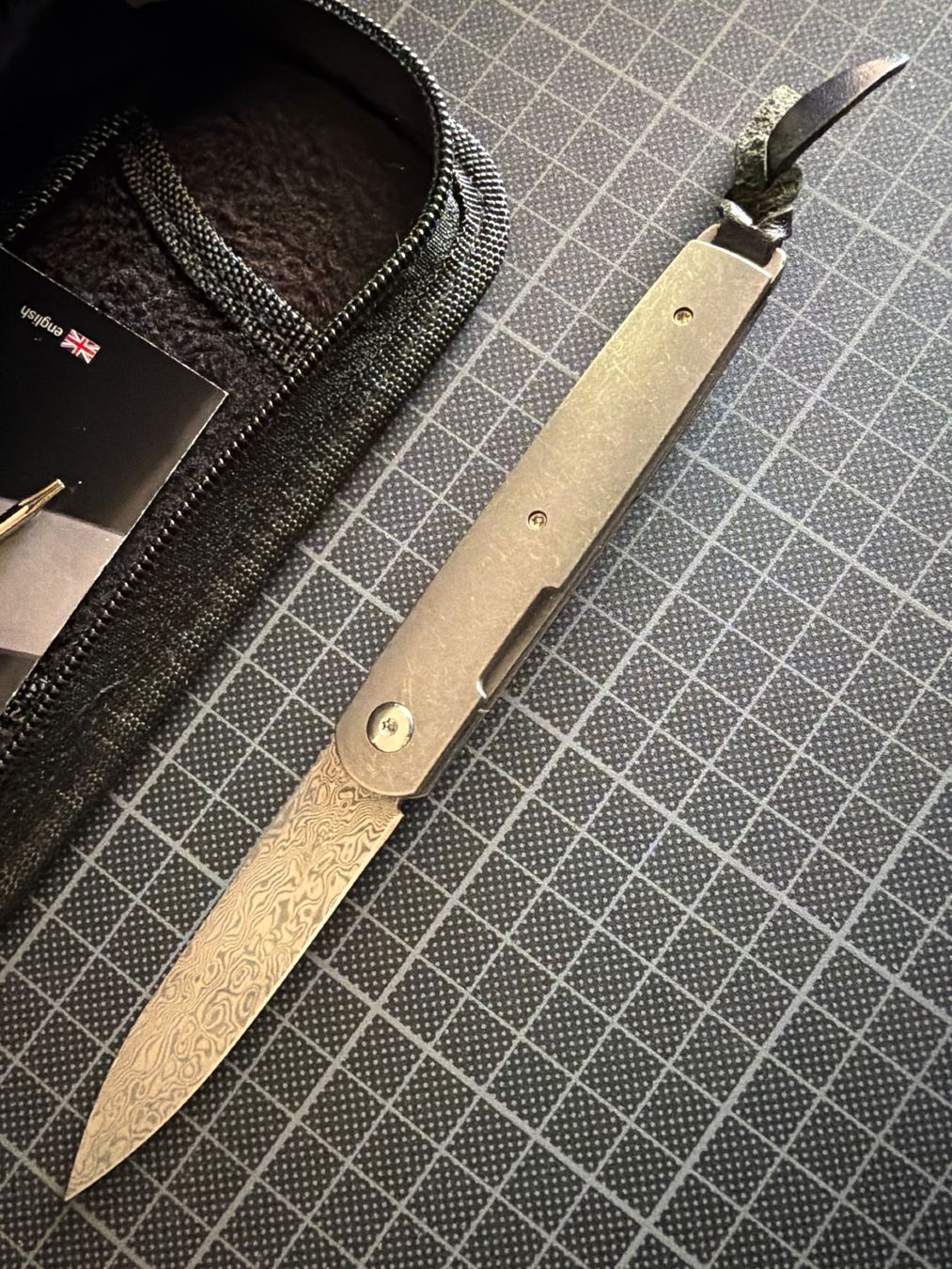 Taschenmesser: BOKER - Kansei Matsuno Design - DAMAS – Gebraucht aus Les Avanchets von ovnifou 2