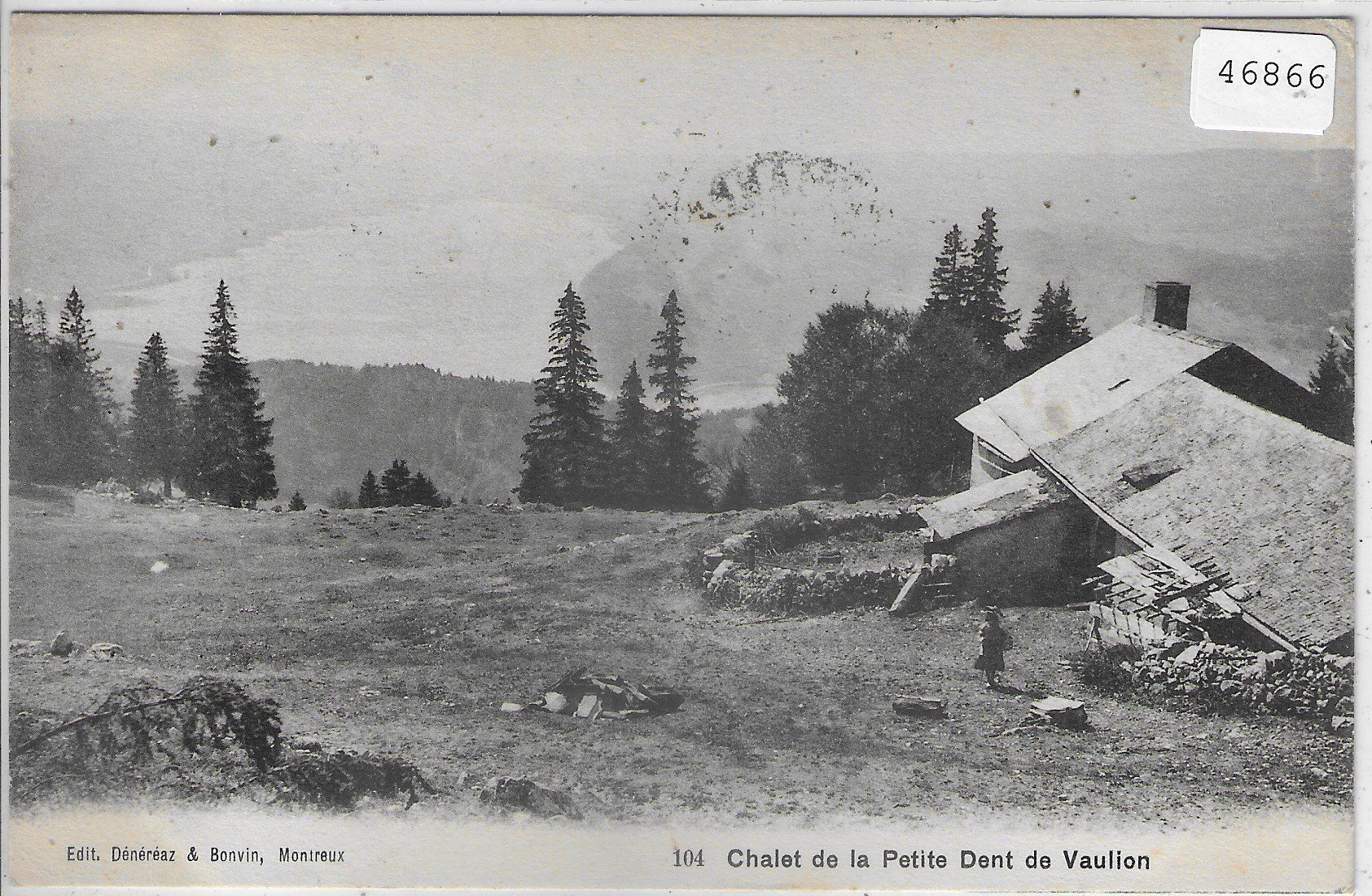 Cartoline postali: Chalet de la Petite Dent de Vaulion – Usato da Ettingen venduto da Kartenplanet