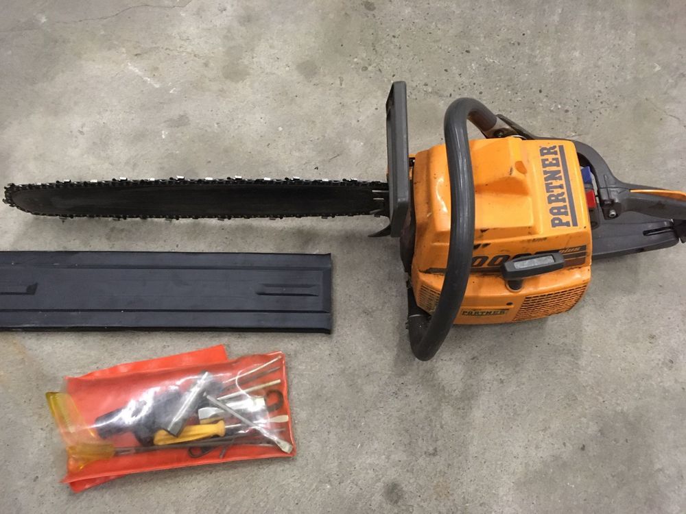Sägekette Für PARTNER 370 Motorsäge – 40 Cm Schwert, 3/8 1,3 Mm, 56 Treibglieder, Halbmeißel