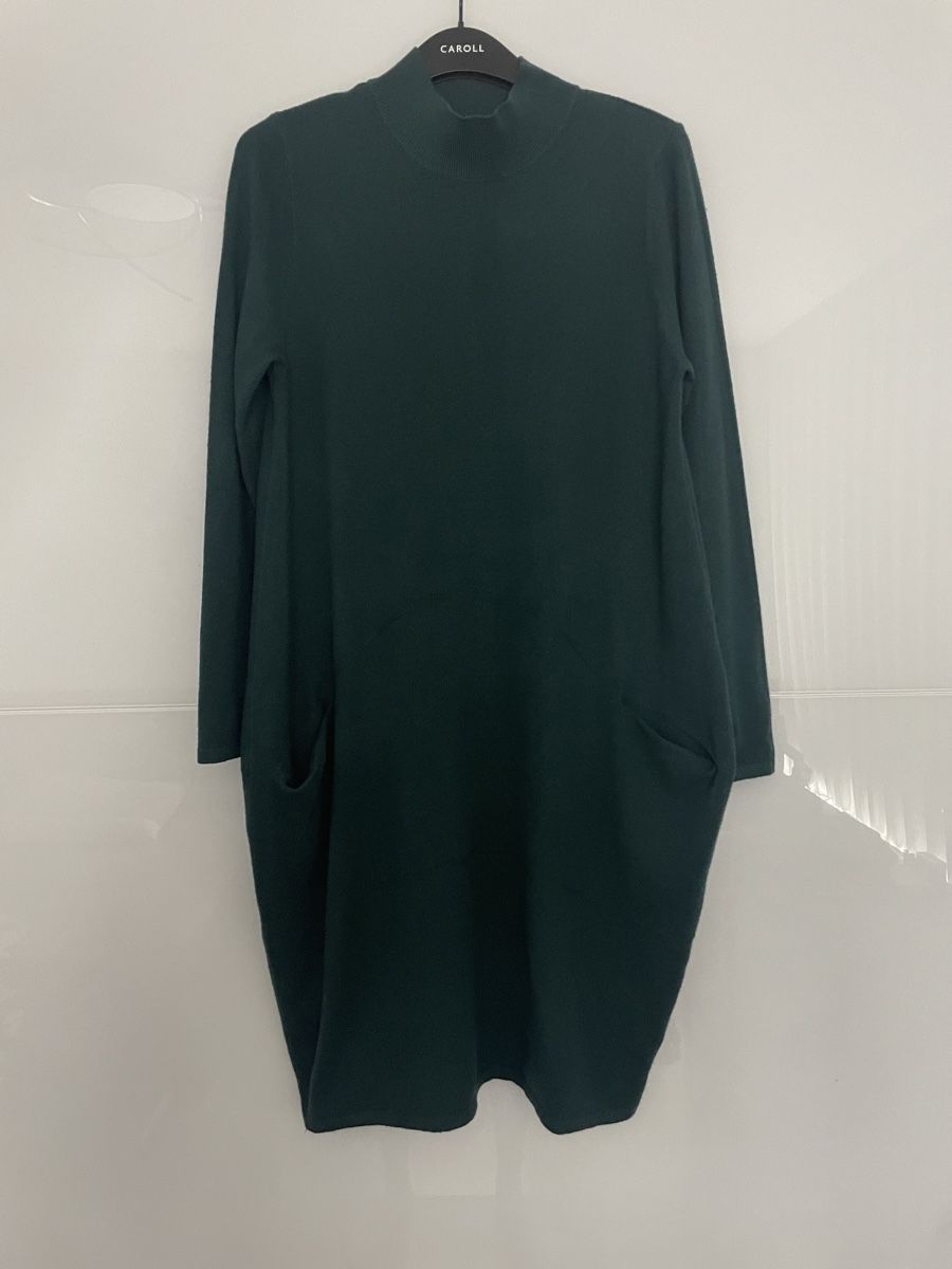 Kleider: Grünes Kleid aus Polyamid und Viskose – Neu und originalverpackt aus Grenchen von servet.t