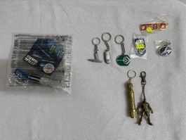 NEUE 9 Diverse Schlüsselanhänger Sammlung,Raritäten,Vintage!