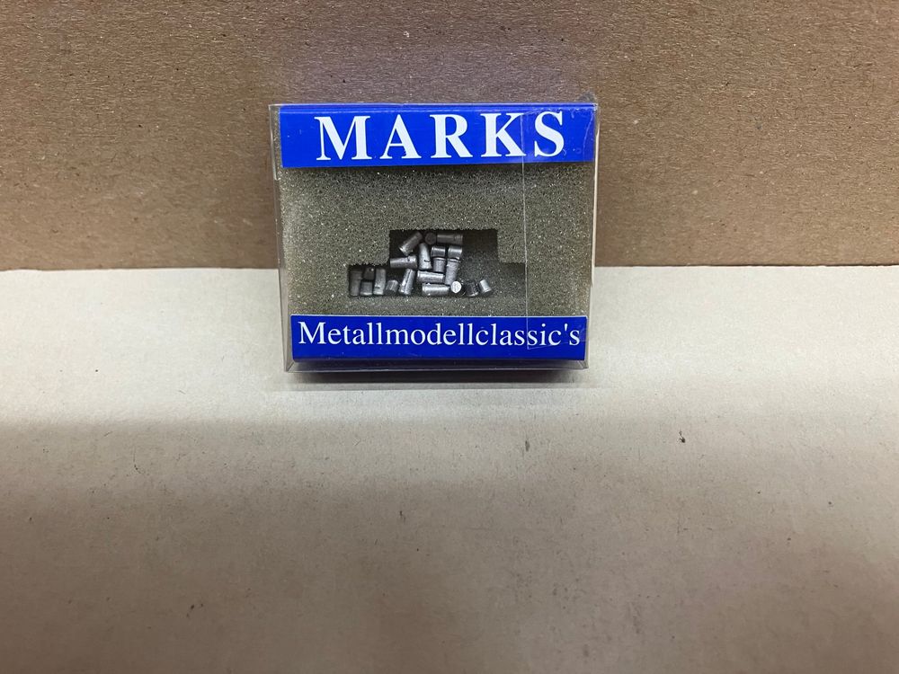 Modelleisenbahnen: MARKS Metallmodellclassic's 2100 Mülltonnen, N – Neu (gemäss Beschreibung) aus Neuendorf von sitek071