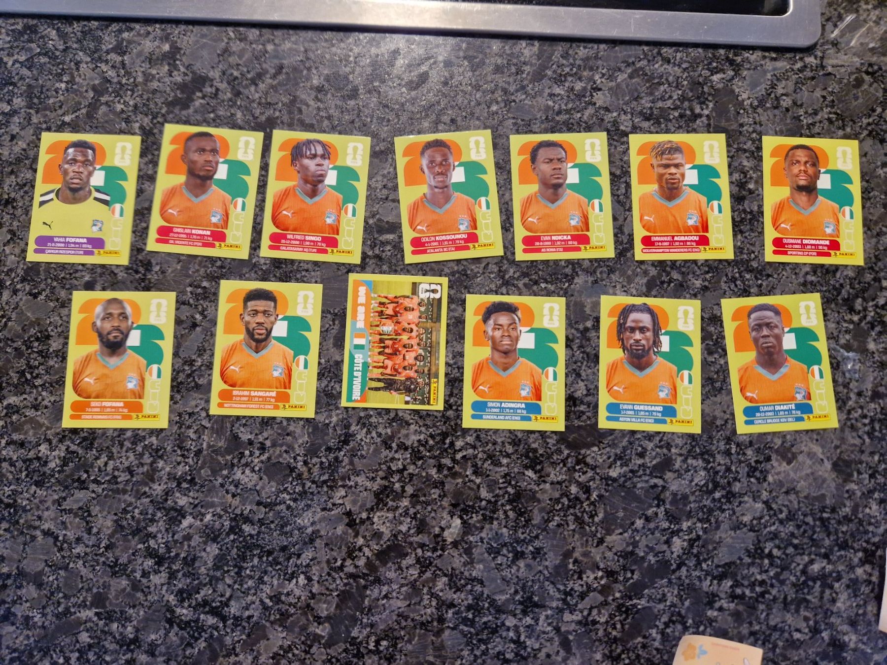 Panini Sammelbilder & Trading cards: Panini WM 2026 CIV – Gebraucht aus Metzerlen von SS01