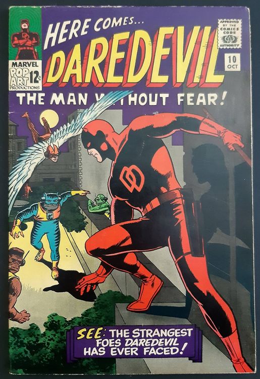 DAREDEVIL 10 - KEY ISSUE MARVEL 1965 ART BY WALLY WOOD | Kaufen auf Ricardo