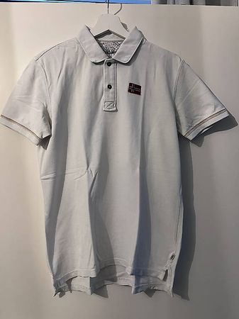 Napapijri, Polohemd, weiss, Grösse M