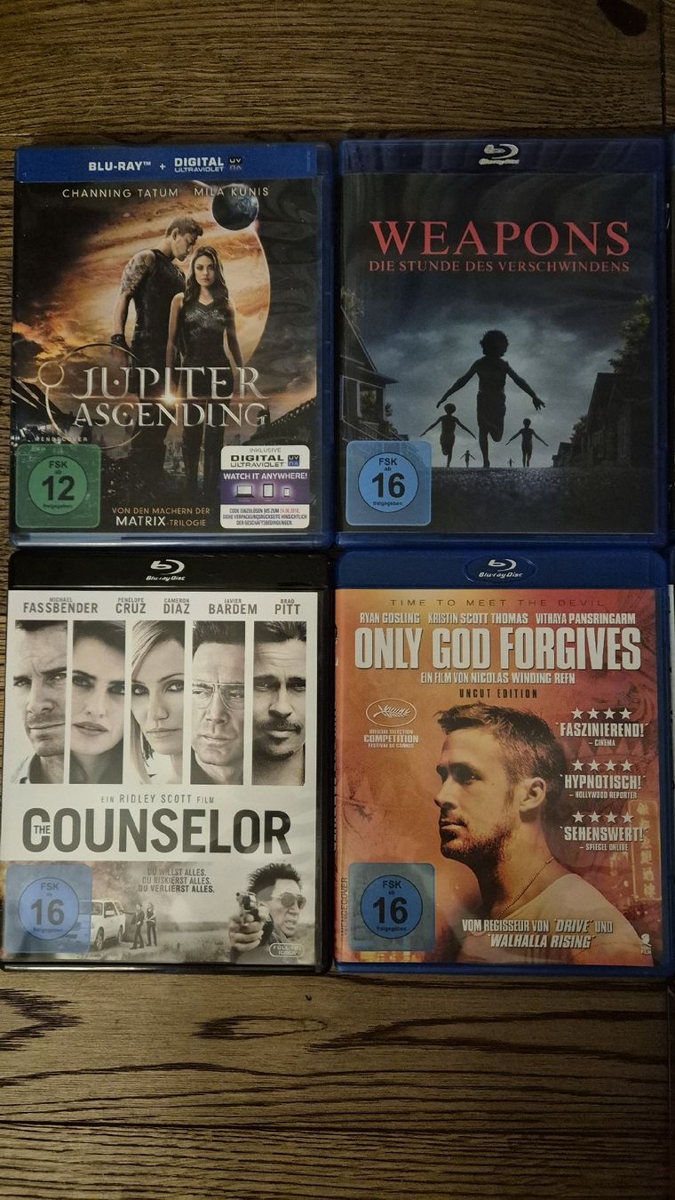 Tutti i DVDs: 11 Blu Rays, Spielfilme (Weapons, Medicus u.a.) – Usato da Freienstein venduto da Murloc 1