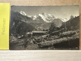AK von Iselfluh / Mönch und Jungfrau