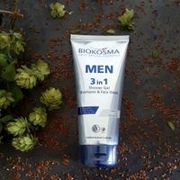 BIOKOSMA MEN 3 in 1 Shower Gel & Shampoo & Face Wash 200ml