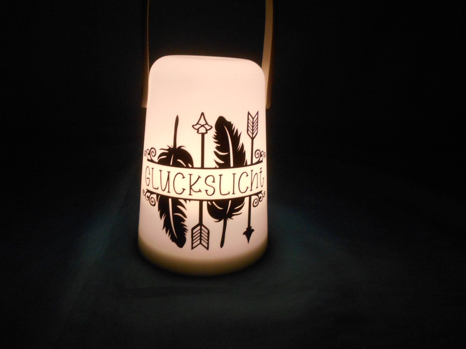 Lampade: Glückslicht, tragbare Lampe mit 3AAA Batterien – Usato da Bellach venduto da JingleCherry
