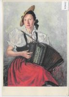 Henri Chatillon - Handorgelspielerin