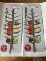 Gemüsespiess für Grill, nie mehr Rollen! Neu 2Set. 4Stk Nr.5