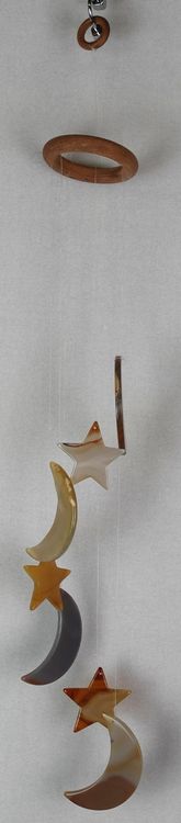 Mookaitedecor Achat Windspiel Lila – Handgefertigte Deko Für Garten & Wohnung Mit Natürlichem Klang