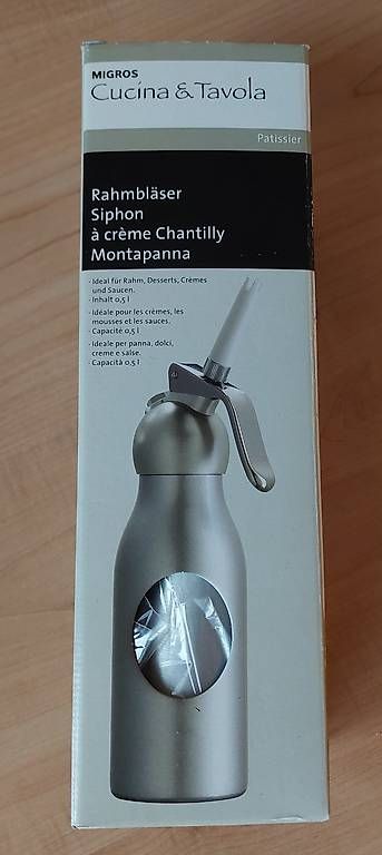 Elettrodomestici da cucina: Rahmbläser Professional NEU – Nuovo e nell'imballaggio originale da Gwatt (Thun) venduto da ARC_TERYX