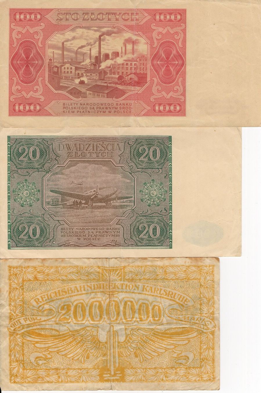 Banknoten: 17 gebrauchte alte Geldscheine – Gebraucht aus Eglisau von Chperfins 5