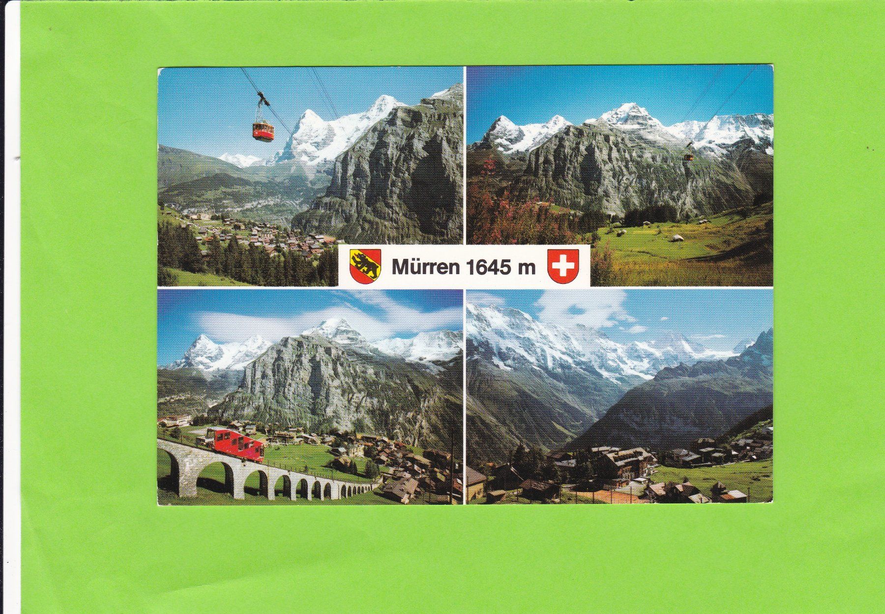 Ansichtskarten: Mürren – Gebraucht aus St. Peterzell von neckertal