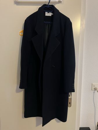 Topman Mantel, Grösse S, Dunkelblau, Herrenmantel