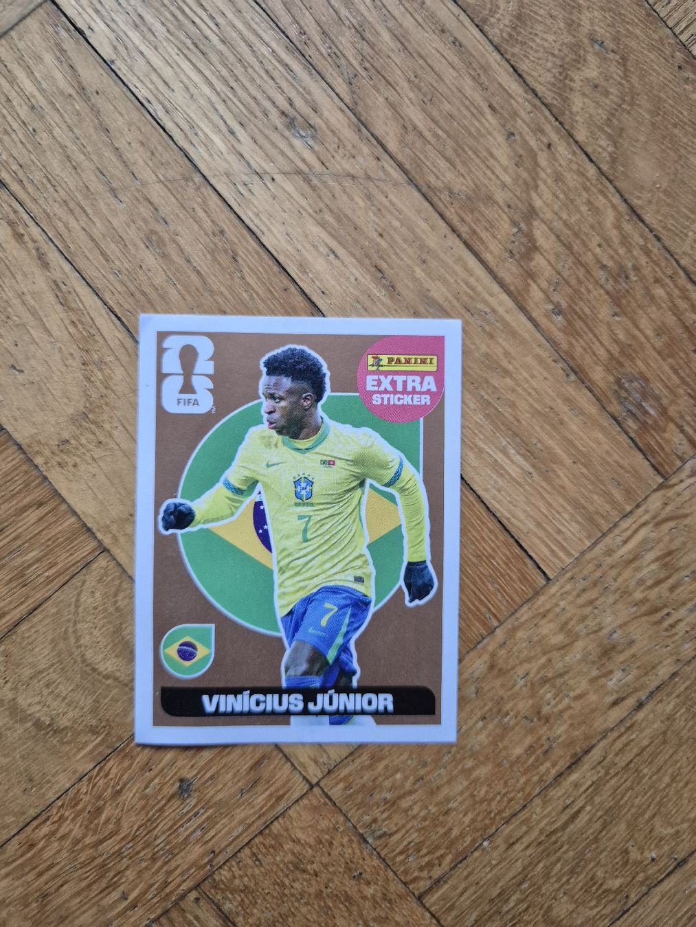 Panini Sammelbilder & Trading cards: Vinicius Junior Bronze Extra Sticker – Neu (gemäss Beschreibung) aus Rothrist von Kaka89