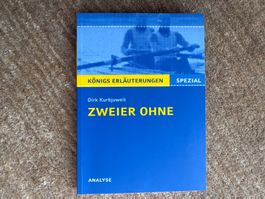 Königs Erläuterungen - Zweier Ohne, Dirk Kurbjuweit