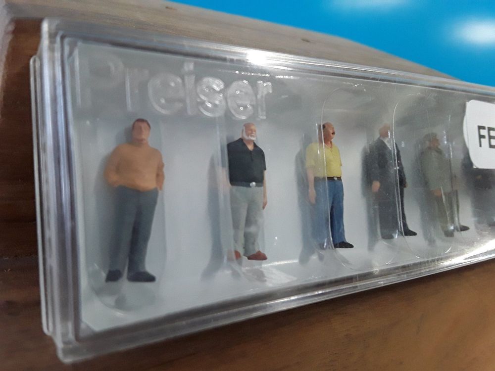 Preiser Modellfigur 1/87 Für Schaukel - Detaillierte Miniatur Für Modelleisenbahn H0