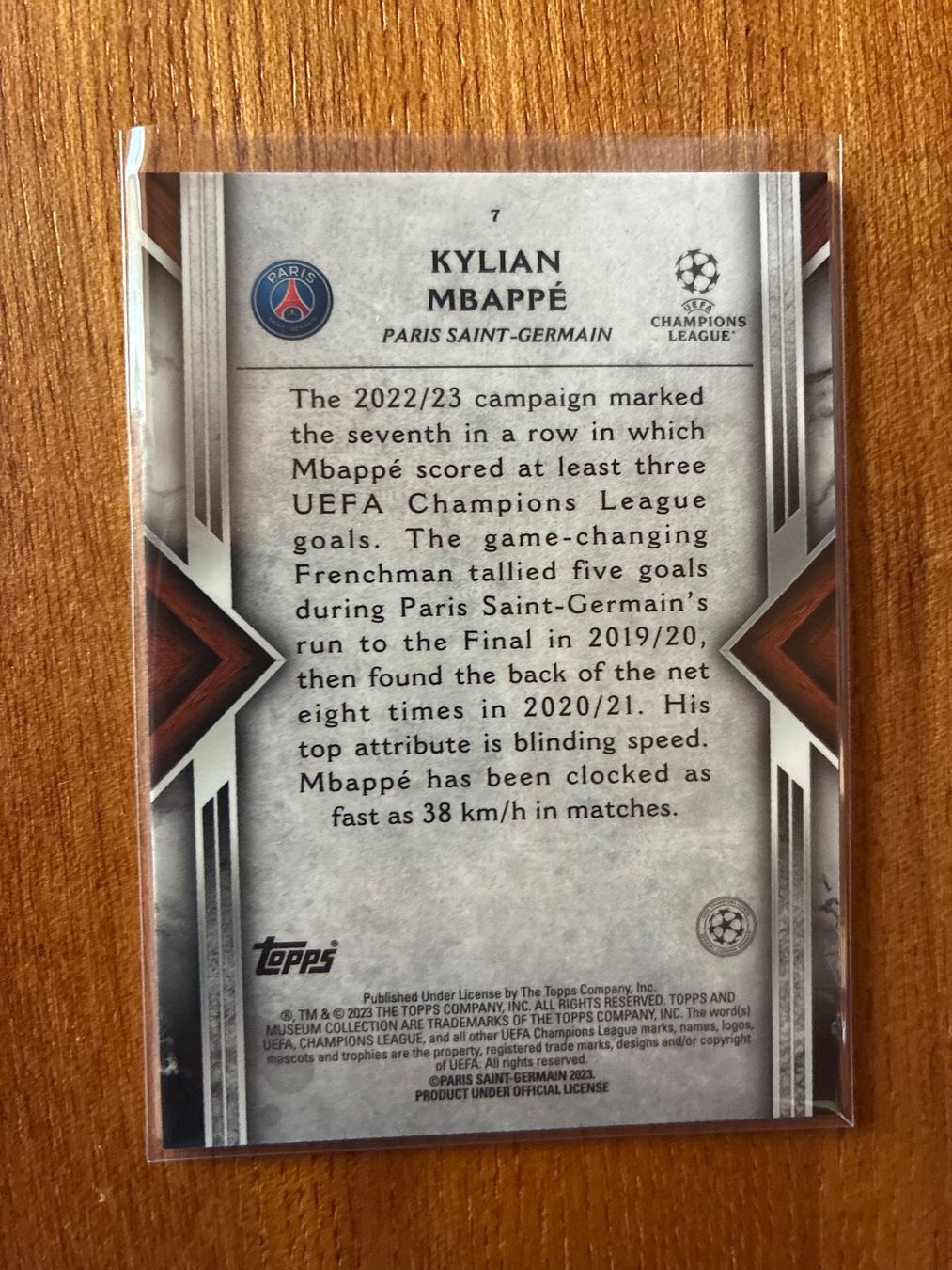 Topps Carte collezionabili: Topps Museum Kylian Mbappe /125 – Usato da Wangenried venduto da Garagara 1