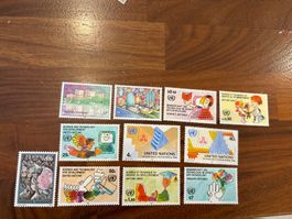 Vereinte Nationen Briefmarken Sammlung UN Science Technology