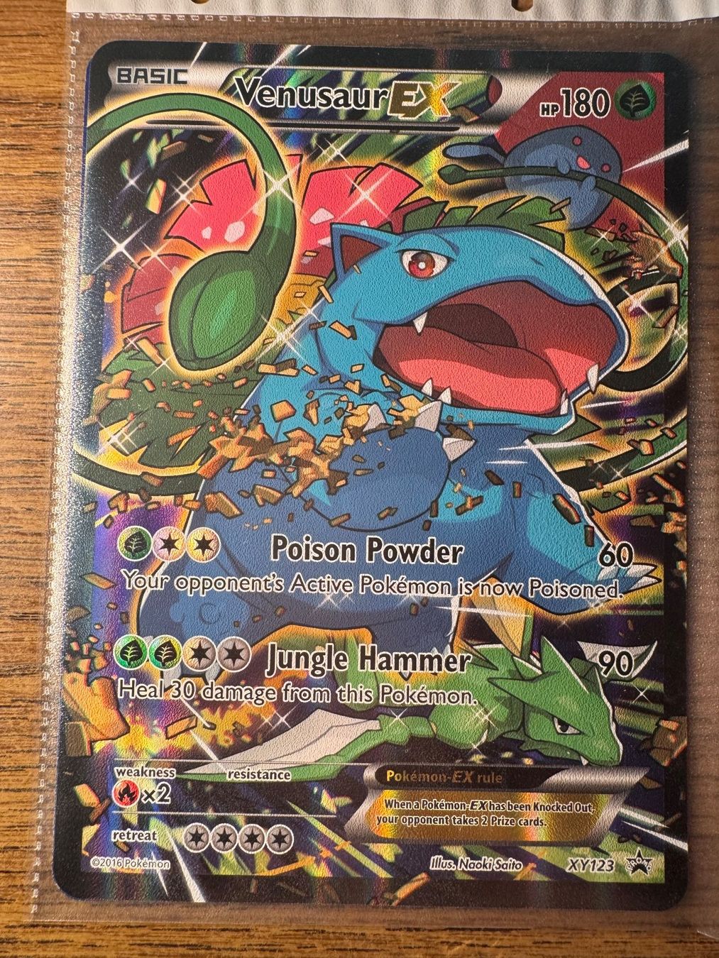Pokémon Cartes à collectionner: Pokemon Venusaur ex pormo JUMBO – D'occasion à Corticiasca par gio_yp69