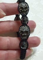 Black Skull Shamballa Bracelets