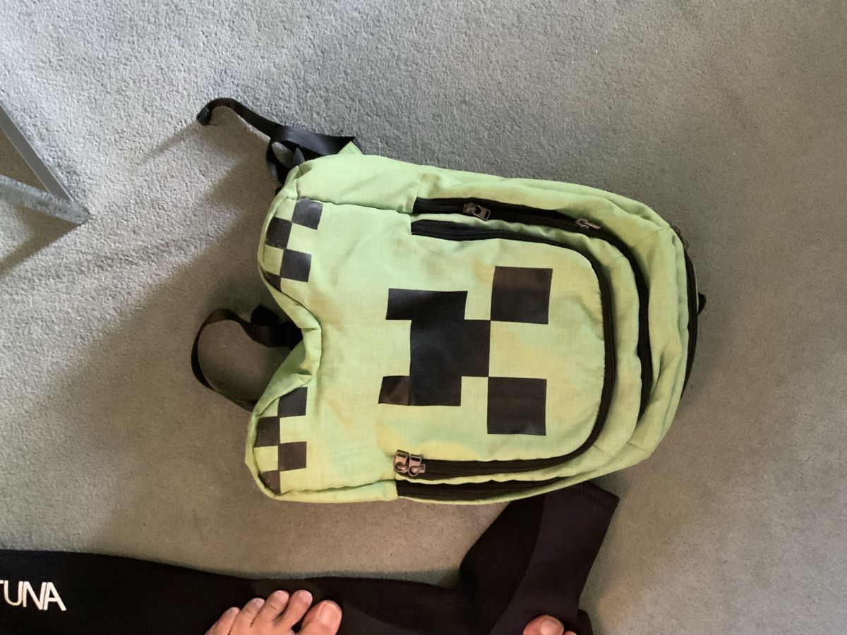 Kindertaschen: Minecraft backpack – Gebraucht aus Ebertswil von bal_vn7p