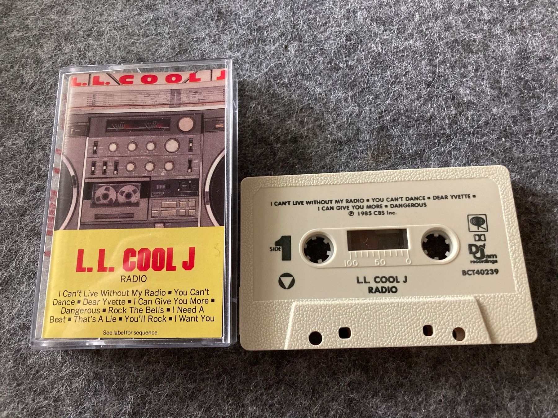 Musicassette: L.L. Cool J - Radio (MC) – Usato da Fribourg venduto da Karushi 3