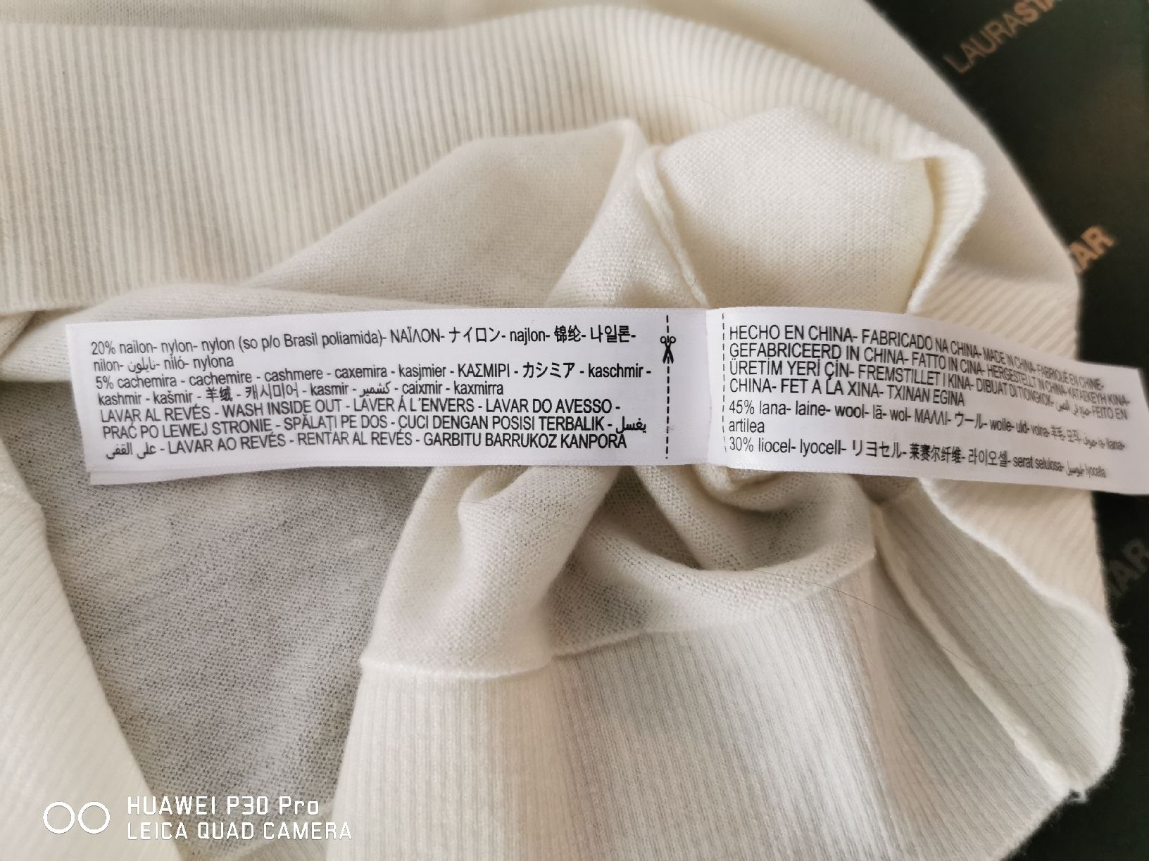 Massimo Dutti Maglioni & Felpe: Massimo Dutti ROLLKRAGENPULLOVER offwhite, Wolle/Kaschmir – Nuovo (secondo la descrizione) da Erlenbach ZH venduto da alisamilana 2