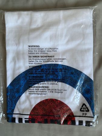 Lambretta T-Shirt weiss mit Logo Grösse XL ""NEUWARE""