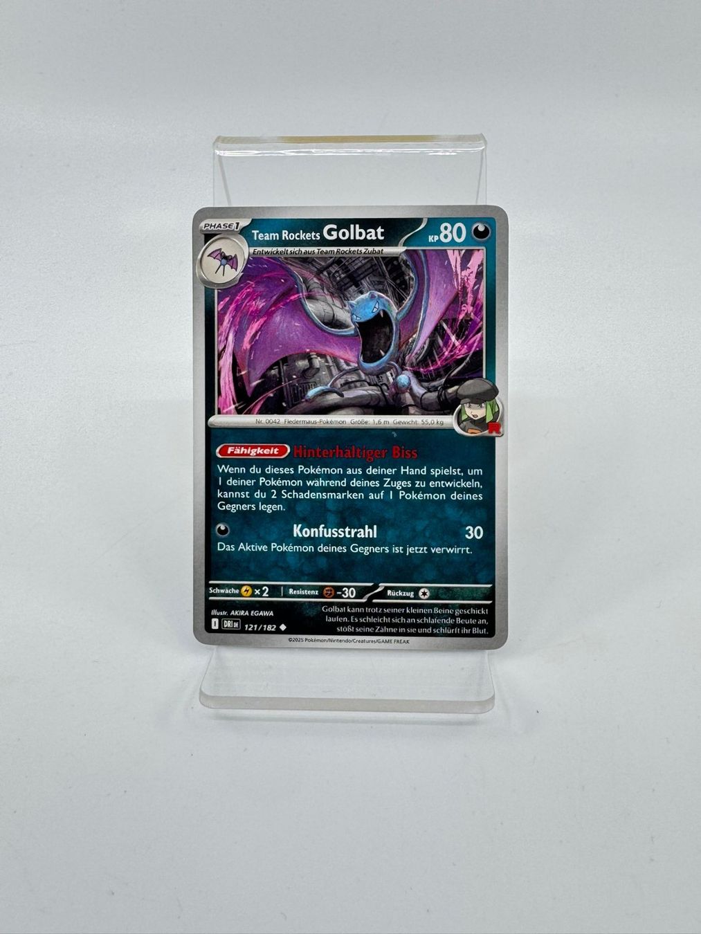 Pokémon Sammelbilder & Trading cards: Pokemon Team Rockets Golbat 121/182 – Gebraucht aus Herisau von Pokemon2026