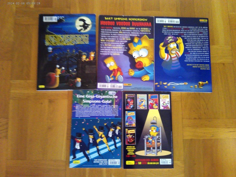 Fumetti: Simpsons Comics Horrorshow 5 X  GROSSBAND !!! – Usato da Volketswil venduto da nemo2000 1