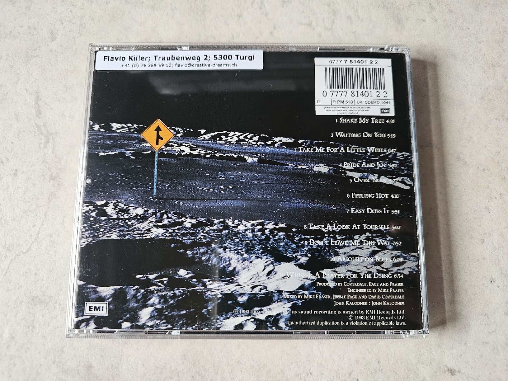 CD: Coverdale  -  Page – Usato da Schneisingen venduto da backstore24 1
