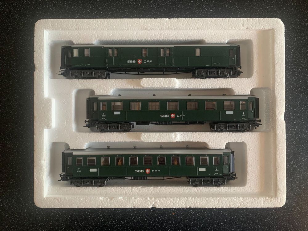 Ensemble De Voitures De Tourisme Märklin H0 43237 – Or Du Rhin – Deutsche Bahn (occasion)