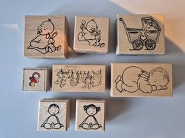 Stempel zum Thema Baby / Geburt