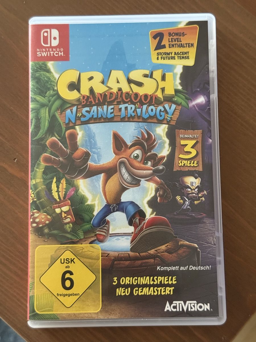 Nintendo Giochi: Crash Bandicoot N. Sane Trilogy – Nuovo (secondo la descrizione) da basel venduto da NaLuBa1