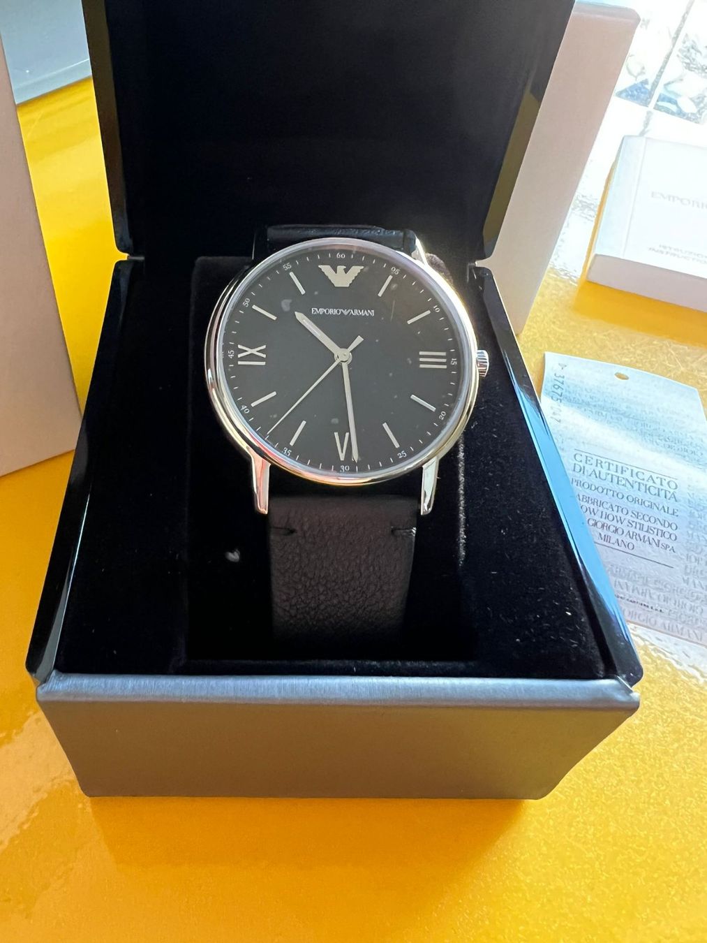 Armani Orologi: Armani Herrenuhr – Nuovo e nell'imballaggio originale da Lupfig venduto da Pluribus