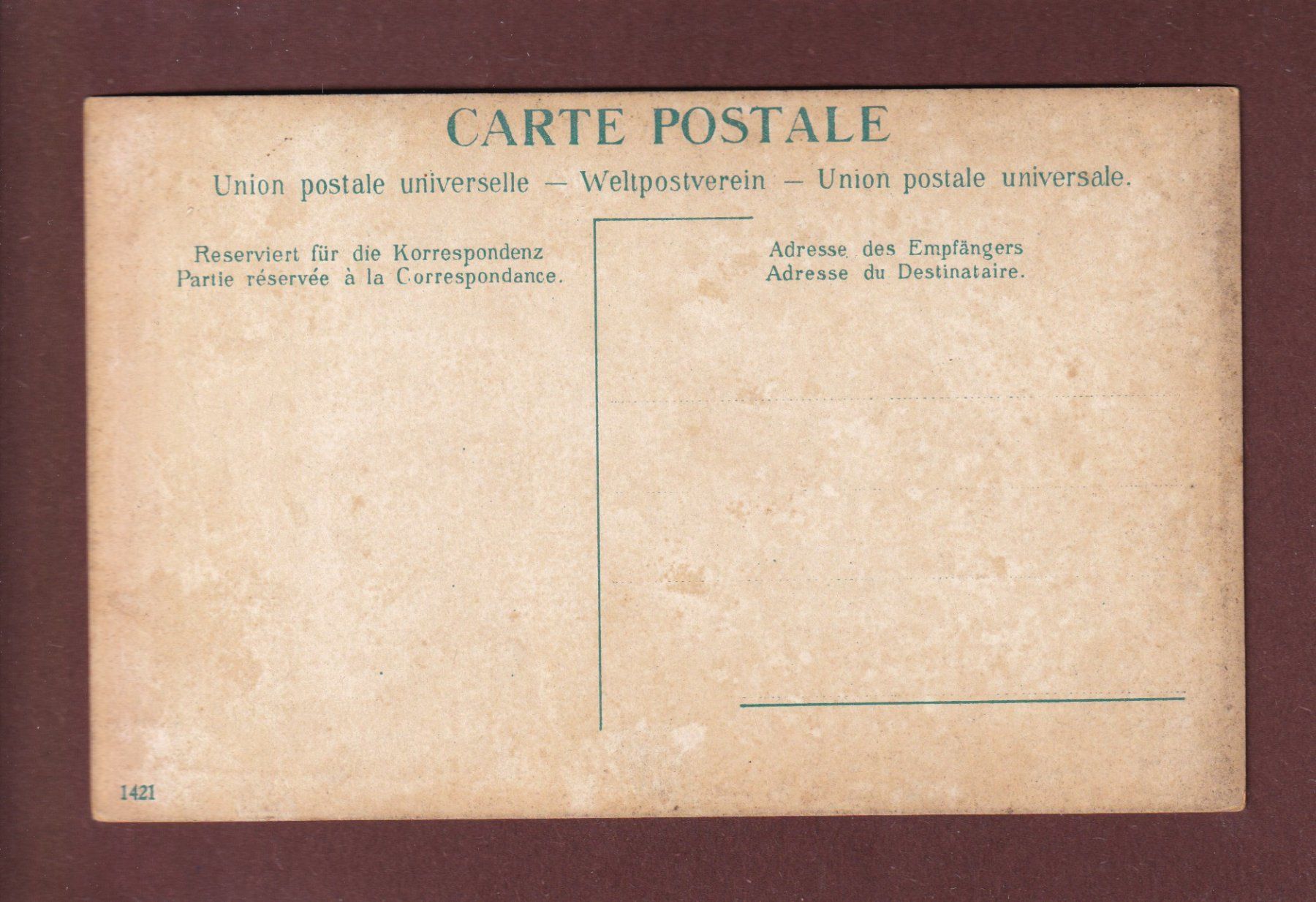 Cartoline postali: FRIBOURG - Costume – Usato da Pully venduto da nicecards 1