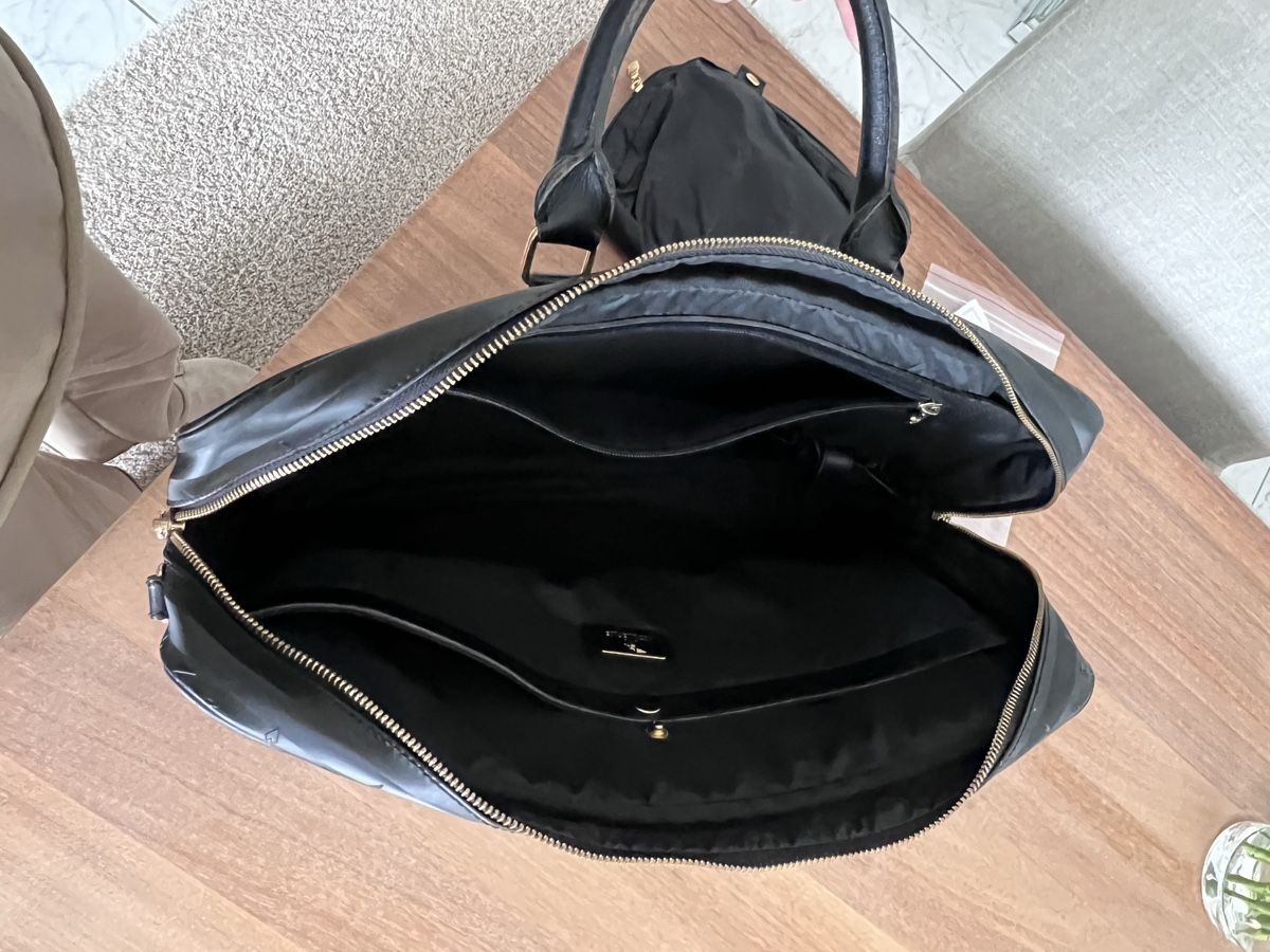 Maison Mollerus Borse: Möllerus Messenger Bag, Black Coated, Classic! – Usato da Baar venduto da kri_m7t2 2