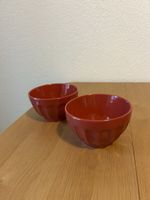 Tazze da colazione in ceramica bordeaux