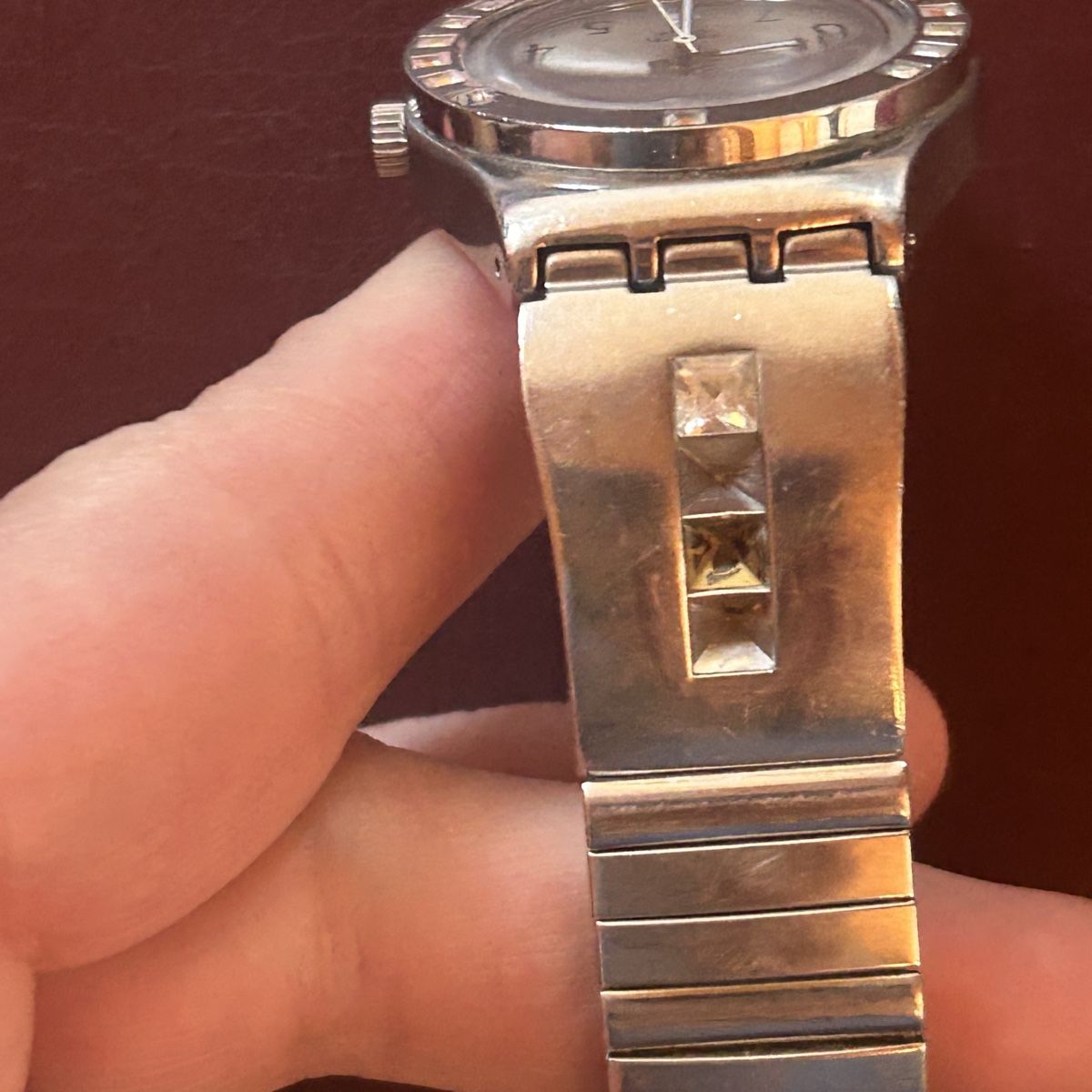 Swatch Orologi: Swatch Irony , Edelstahl, damen – Usato da Basel venduto da bellespirit 8