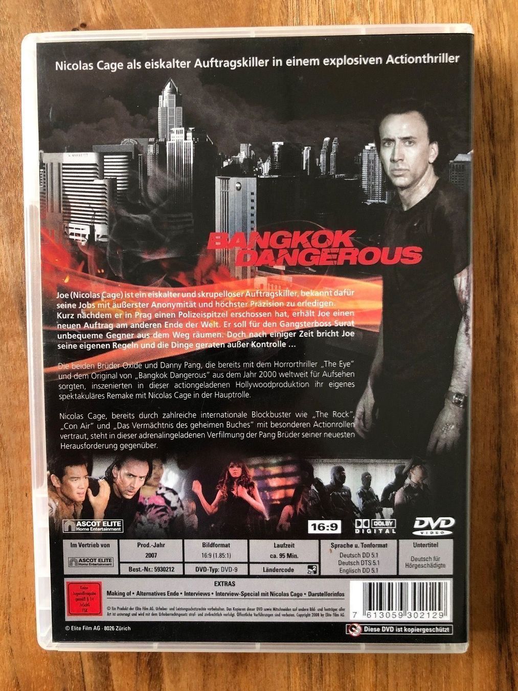 Tutti i DVDs: DVD Bangkok dangerous – Usato da Belp venduto da brb66 1