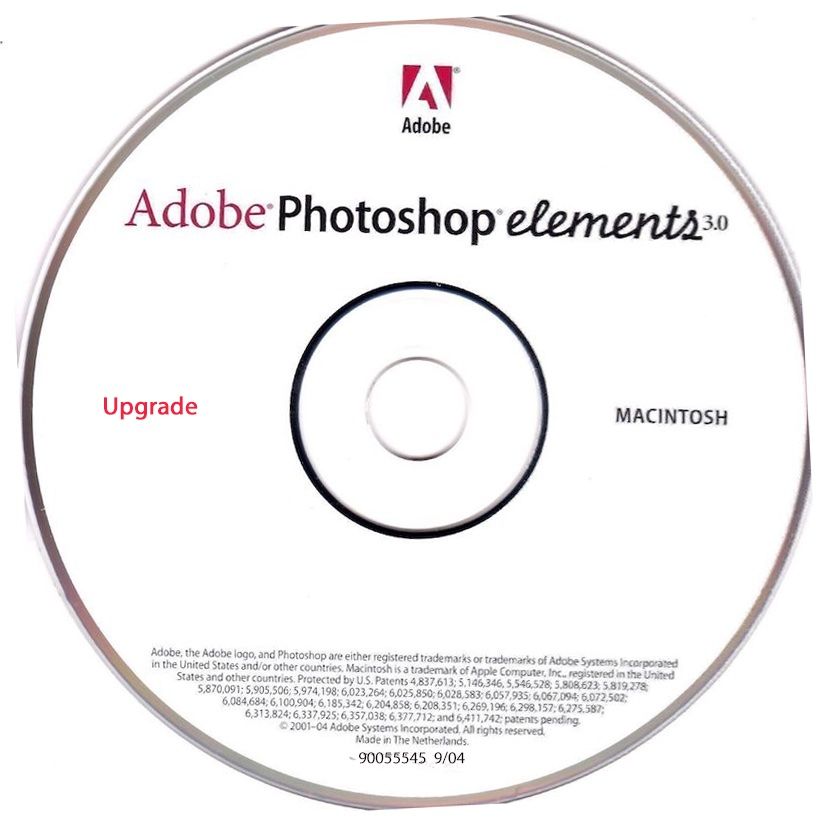 Adobe Software: Adobe Photoshop Elements 3,0- Deutsch – Usato da Pura venduto da Puraaner 1